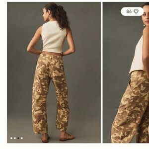 Citizens of Humanity Camo Barrel Jeans